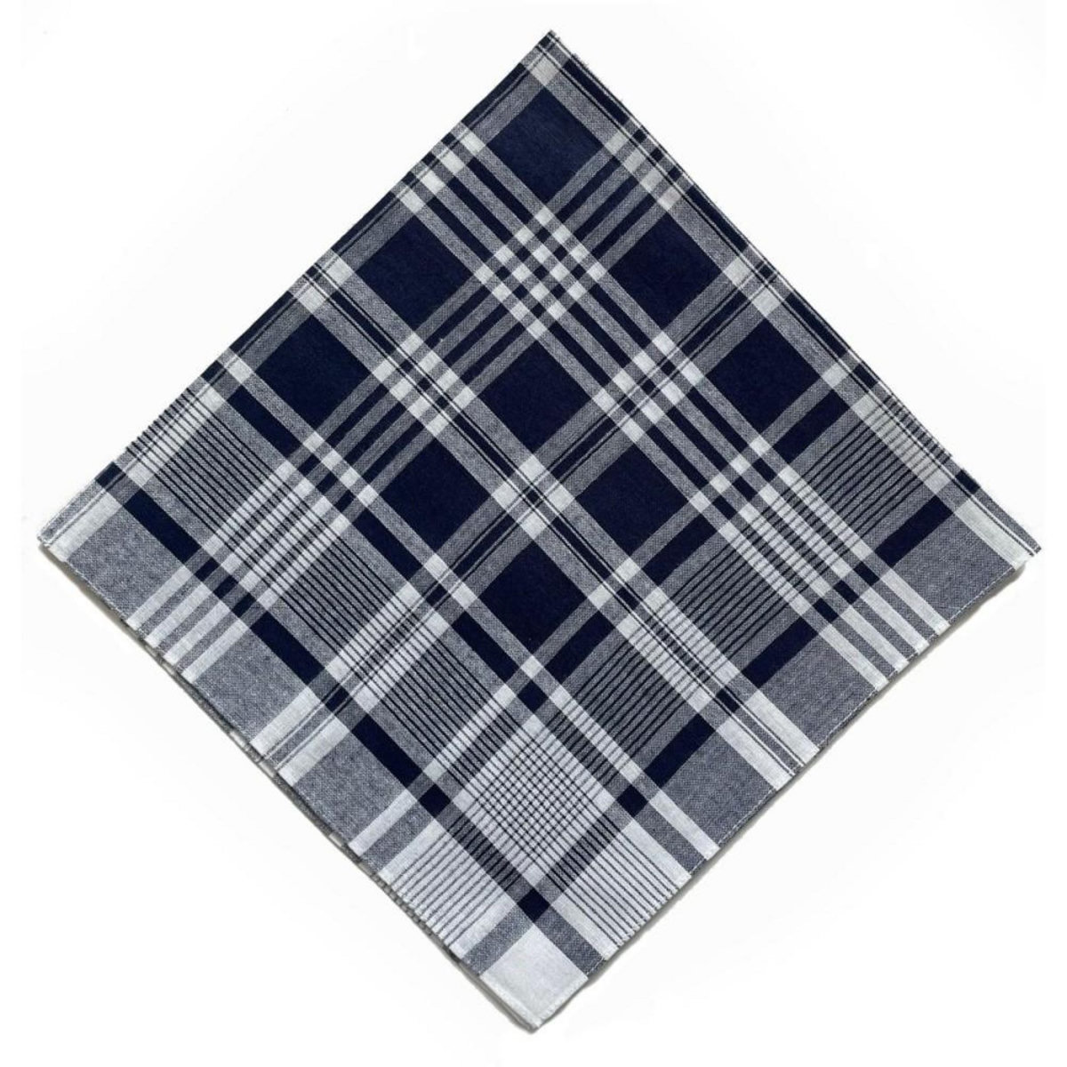 VANDERSICKEL Lot de 12 mouchoirs Homme travail 50x50 cm 100% coton