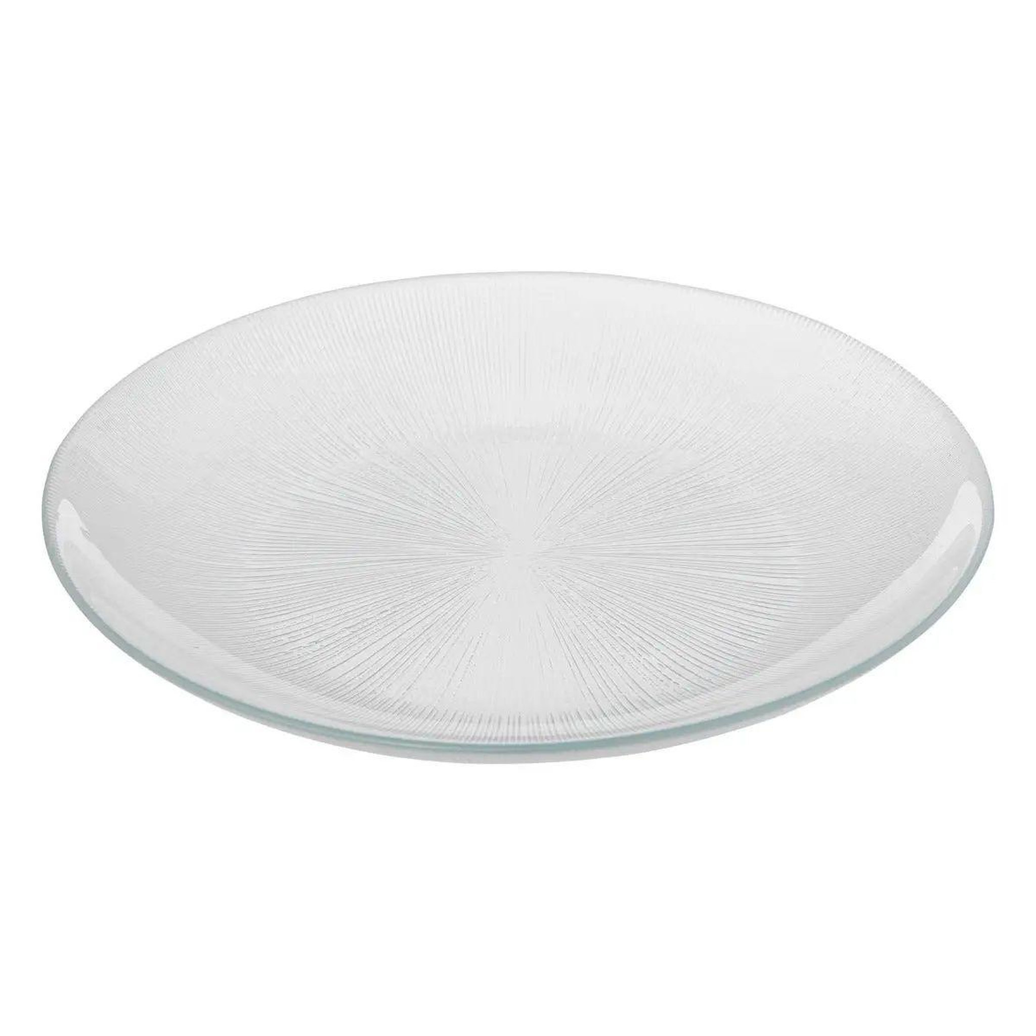 Voir la diapositive 2 : SECRET DE GOURMET Lot de 6 assiettes à dessert  elise  22cm transparent