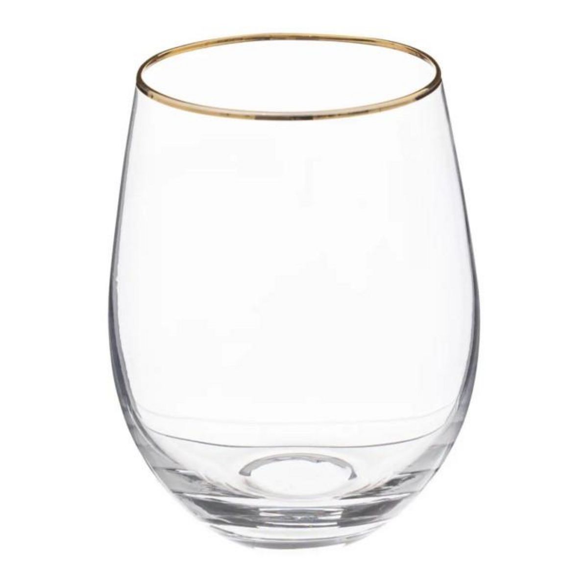 SECRET DE GOURMET Lot de 6 Verre à Eau  Ava  54cl Transparent