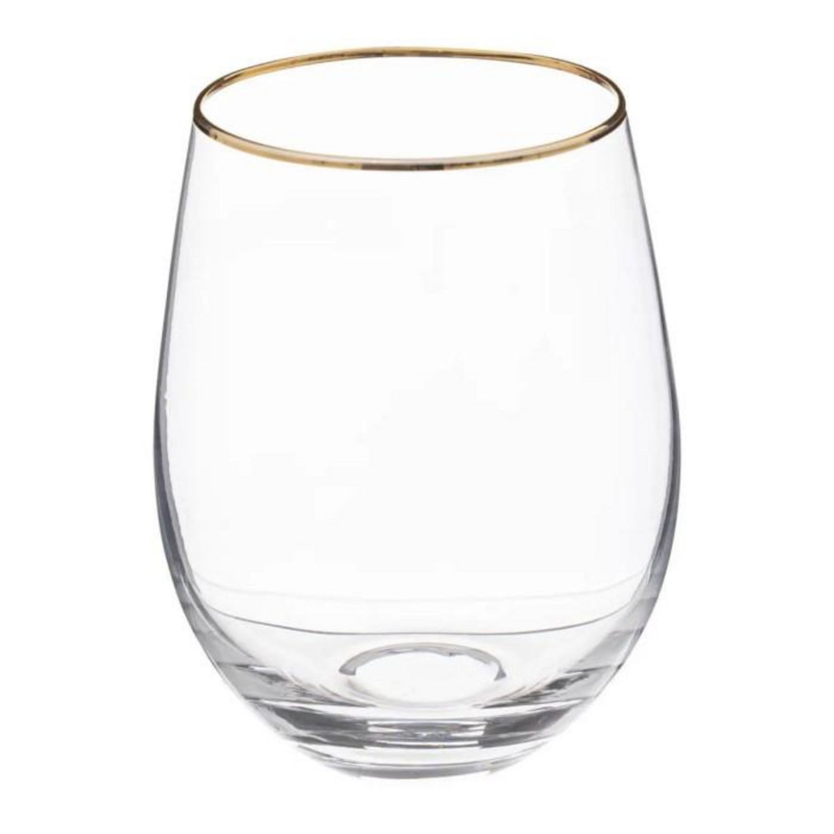 SECRET DE GOURMET Lot de 6 Verre à Eau  Ava  54cl Transparent