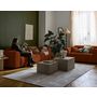 Voir la diapositive 4 : BEST MOBILIER Housse en velours pour canapé déhoussable topaze