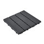 Voir la diapositive 1 : SOBUY Dalle Sol Modulaire Clic Noir 30.5x30.5x2cm SDA14-HG