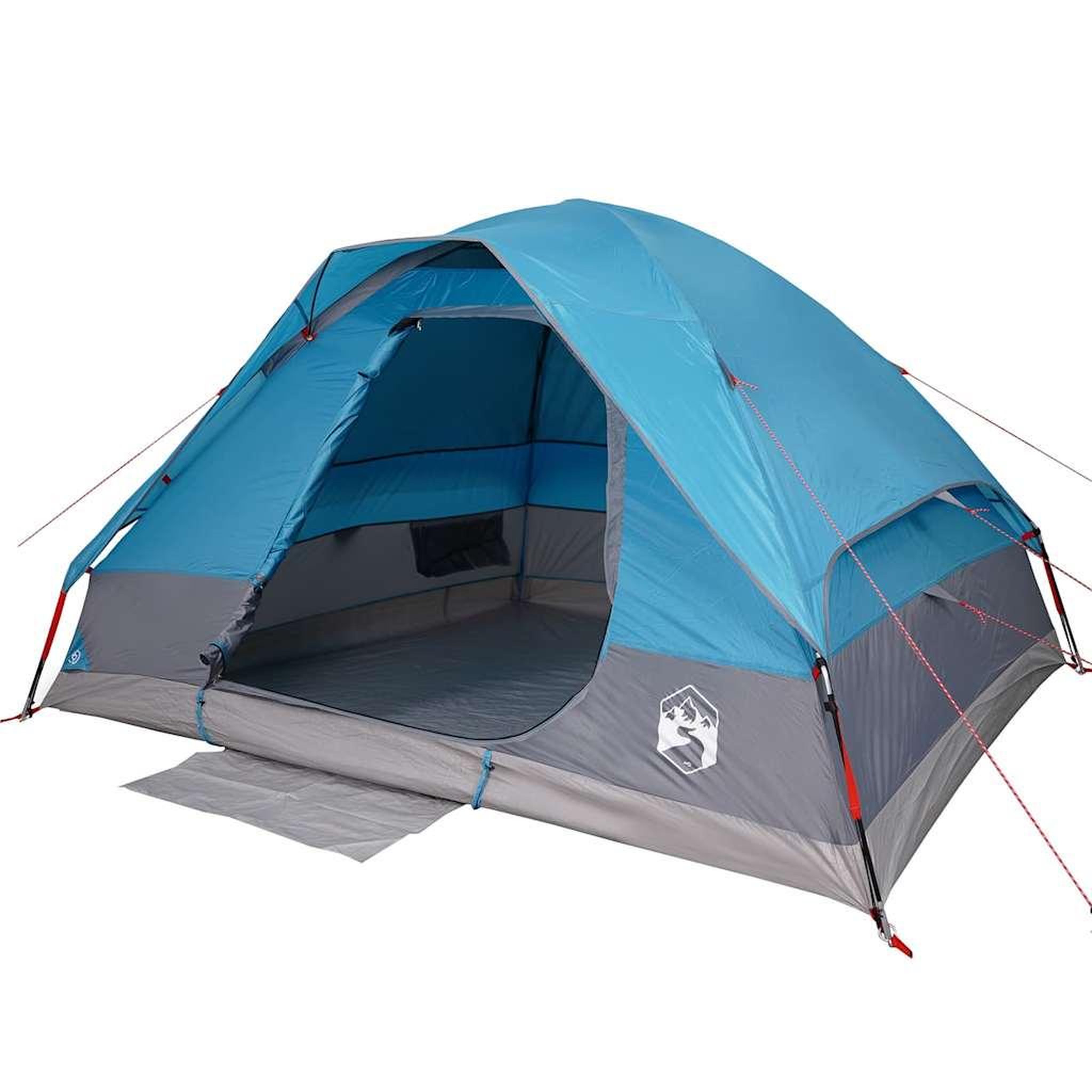 Voir la diapositive 5 : VIDAXL Tente de camping a dome 2 personnes bleu impermeable