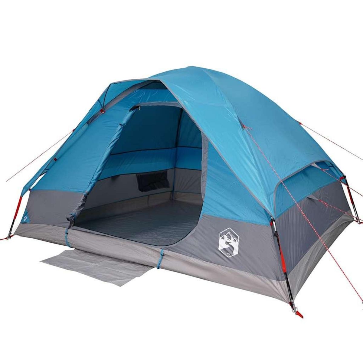 VIDAXL Tente de camping a dome 2 personnes bleu impermeable