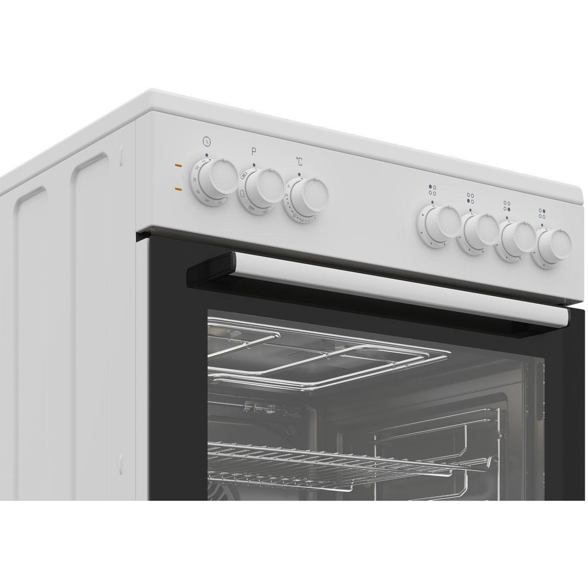Voir la diapositive 5 : Beko Cuisinière vitrocéramique fbe67100gws