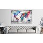 Voir la diapositive 2 : Paris Prix Tableau Imprimé  World Map : Grey Style