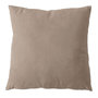 Voir la diapositive 1 : Paris Prix Coussin Déco en Velours  Câlin  40x40cm Naturel
