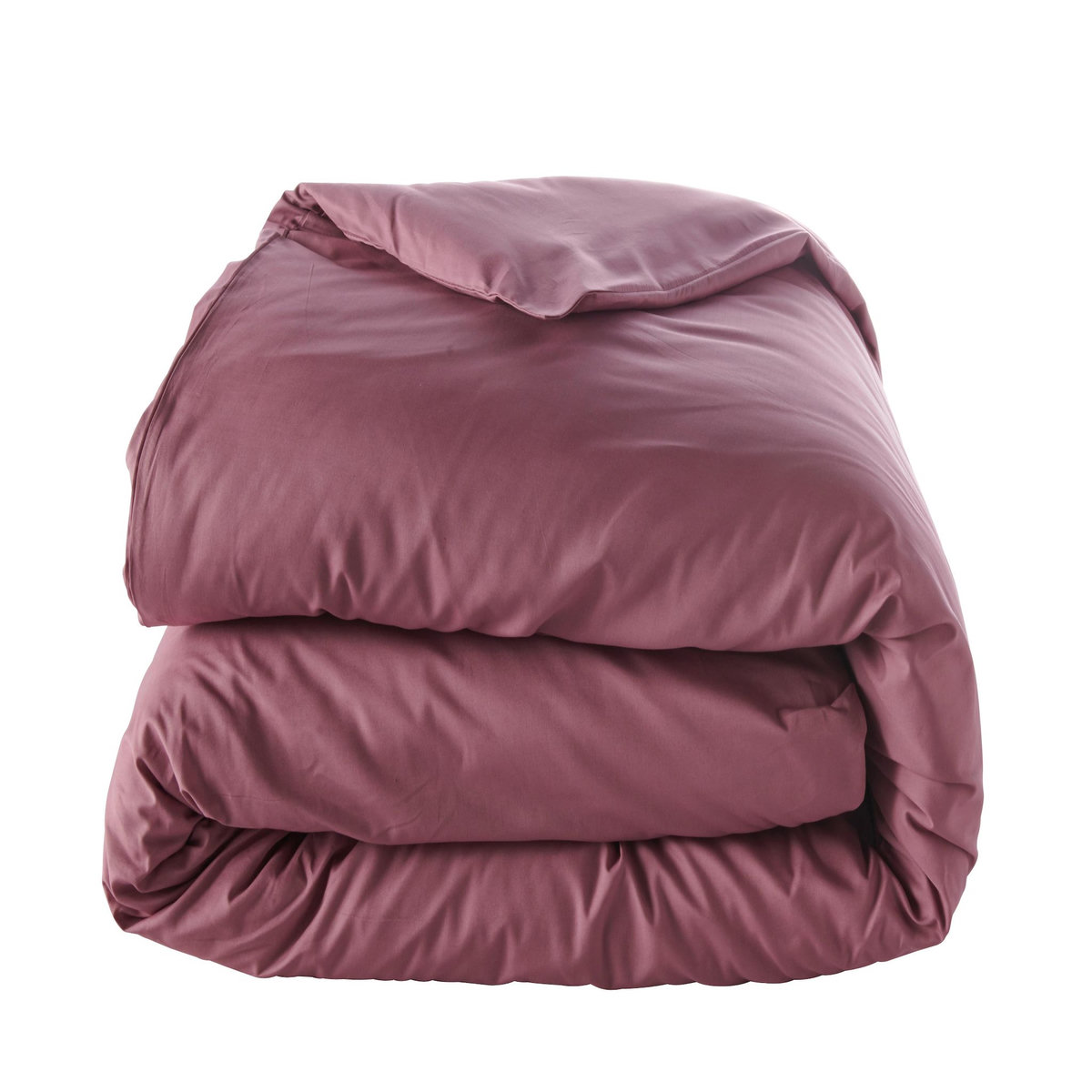 ACTUEL Housse de couette unie en percale de coton 70 fils - collection permanente