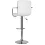 Voir la diapositive 6 : VIDAXL Tabourets de bar lot de 2 blanc similicuir
