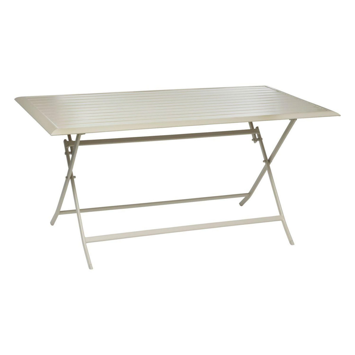 HESPERIDE Table de jardin pliante Azua en aluminium