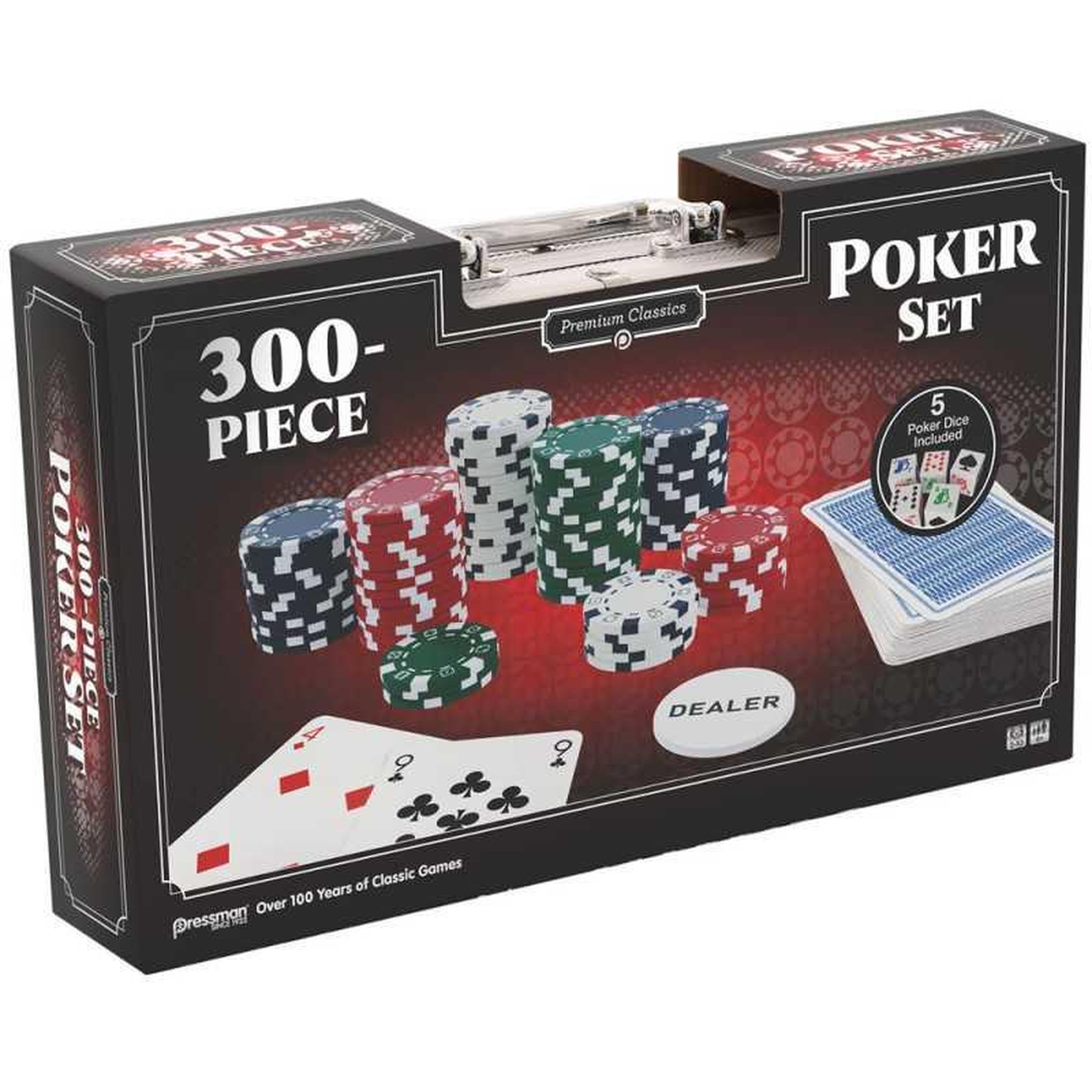 GOLIATH Poker Goliath Chip Set Tin Case 300 pièces