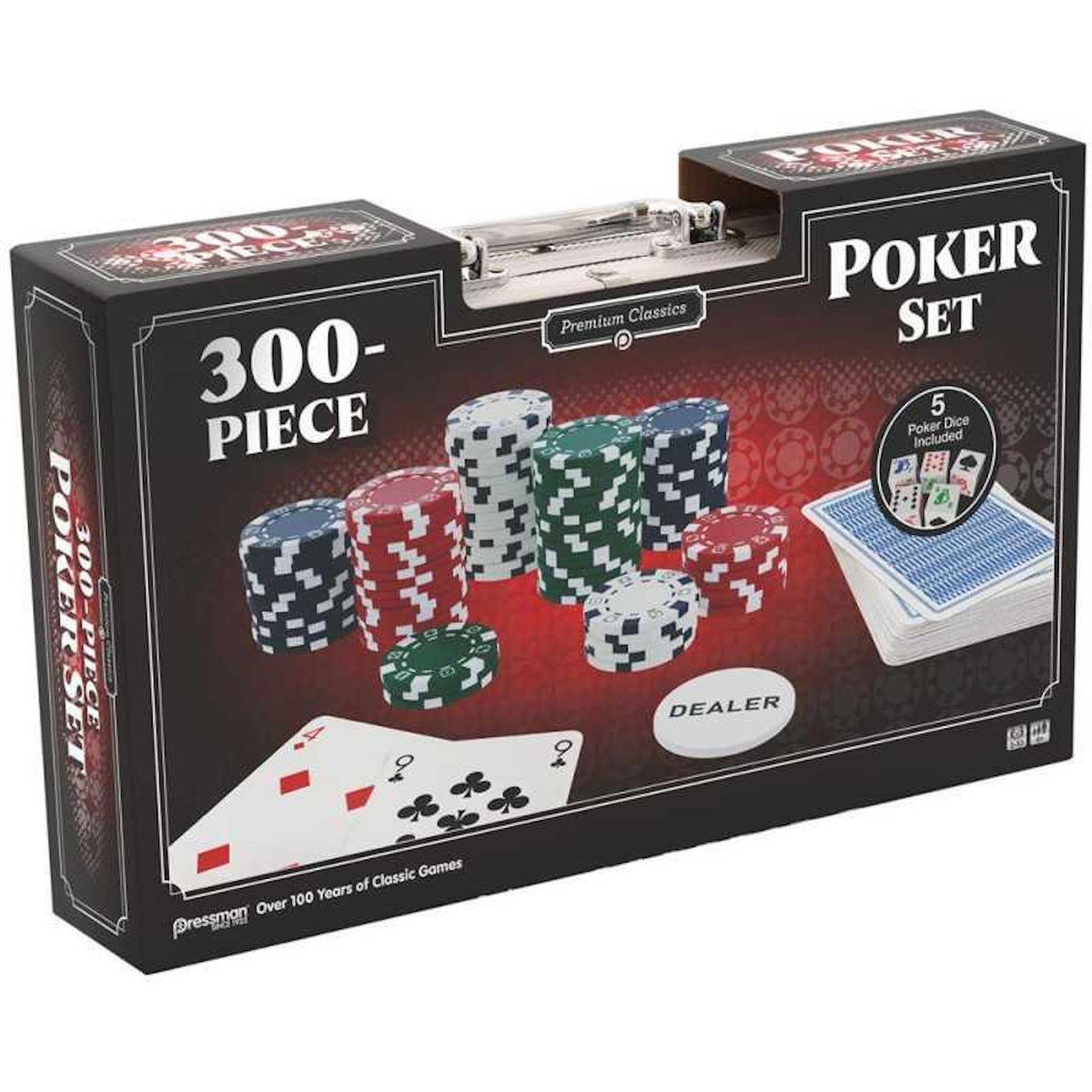 GOLIATH Poker Goliath Chip Set Tin Case 300 pièces