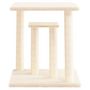Voir la diapositive 3 : VIDAXL Arbres a chat avec plates-formes creme 50 cm