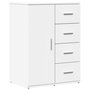 Voir la diapositive 4 : VIDAXL Buffets 2 pcs blanc 59x39x80 cm bois d'ingenierie