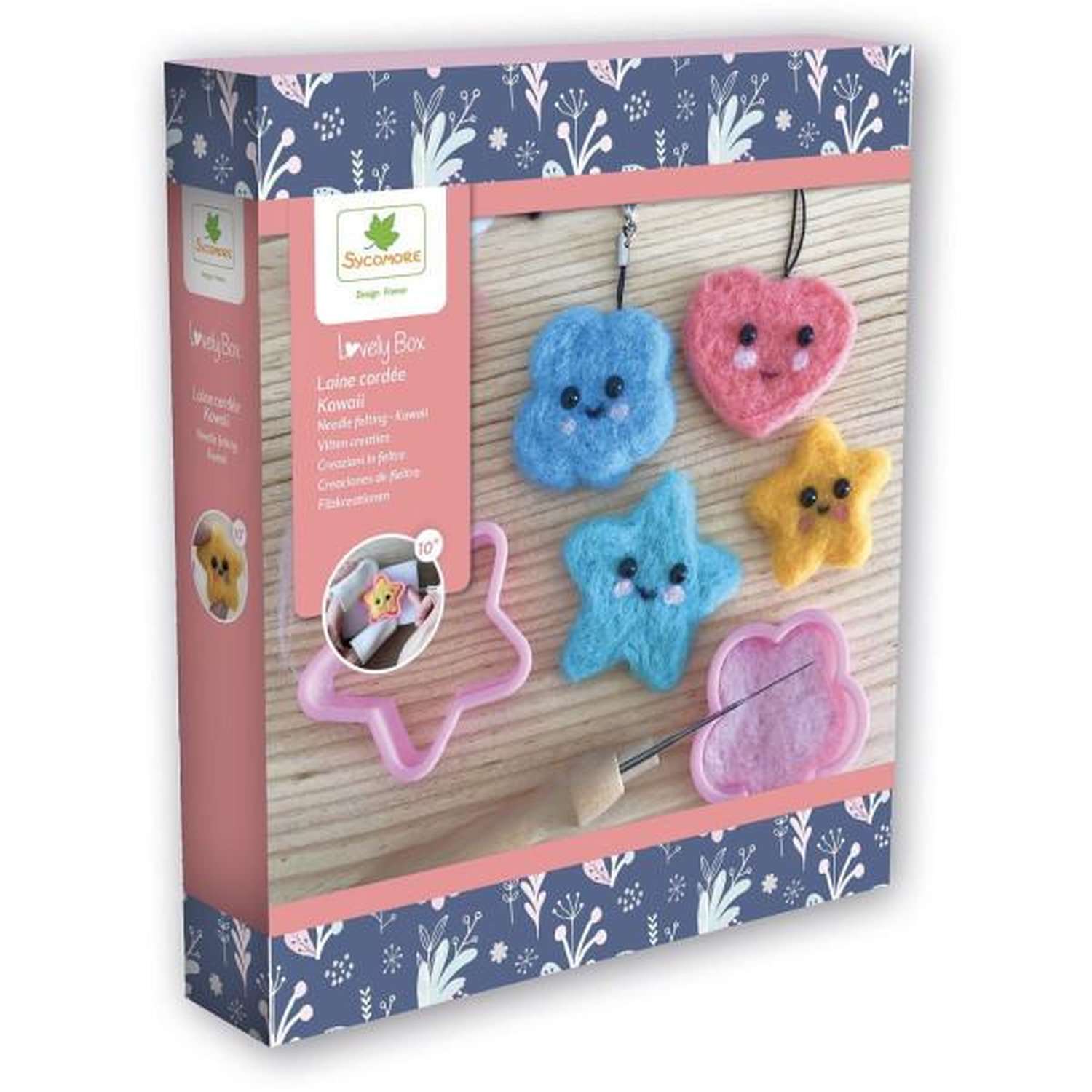 Lovely Box SYCOMORE Laine cardée Kawaii Dès - vue 2