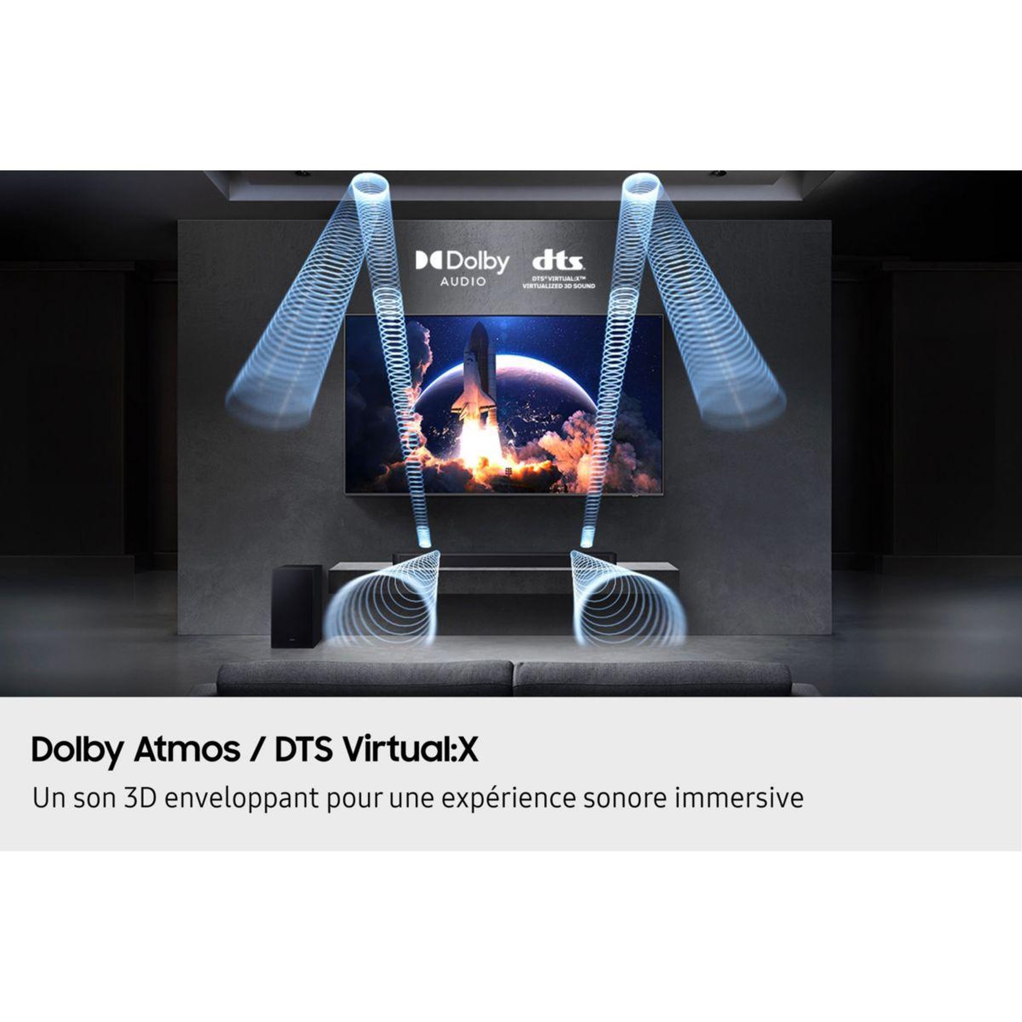 Voir la diapositive 5 : Samsung Barre de son hw-q610f