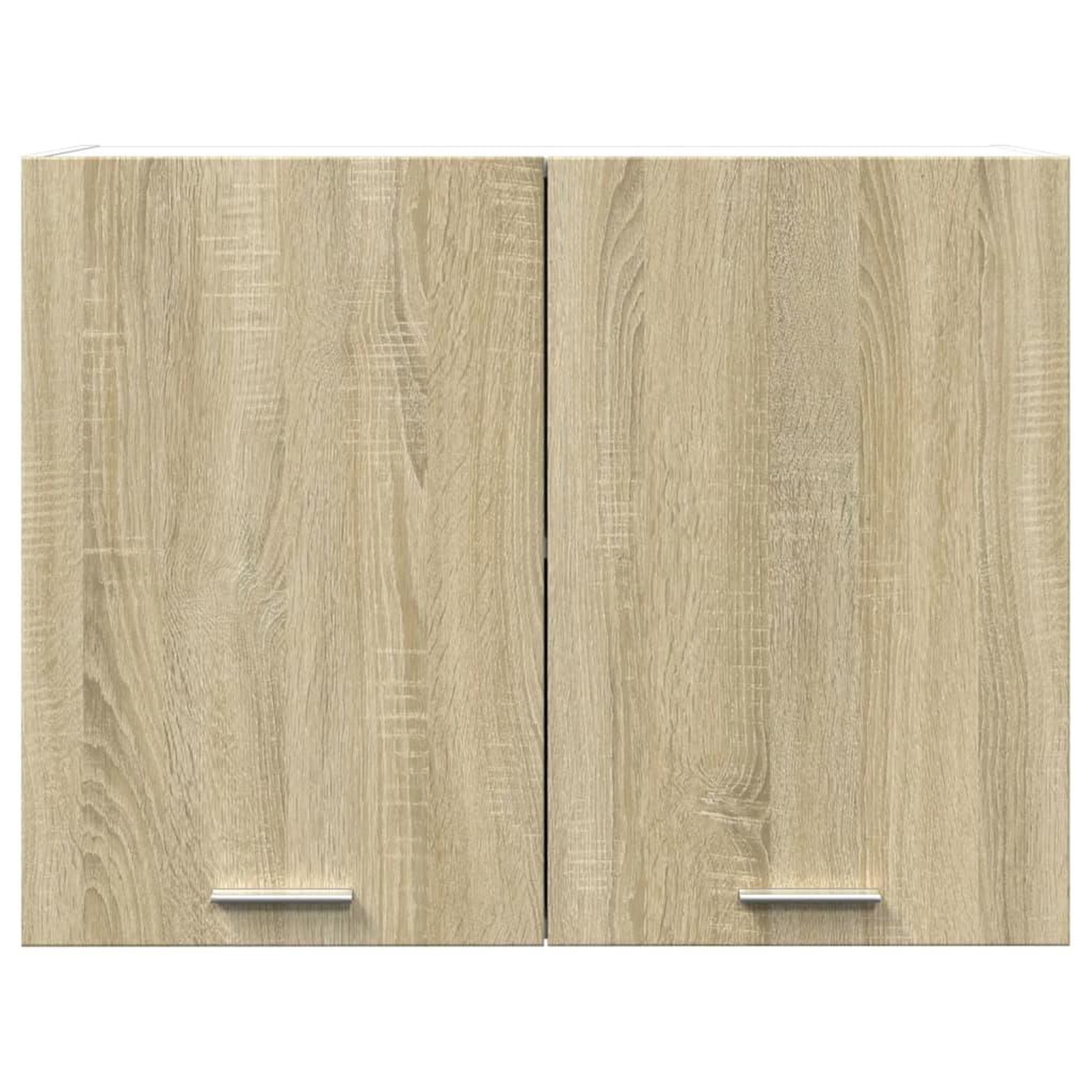 Voir la diapositive 5 : VIDAXL Armoire suspendue Chene sonoma 80x31x60 cm Agglomere