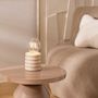Voir la diapositive 2 : ATMOSPHERA Lampe à Poser LED en Dolomite  Perry  19cm Beige