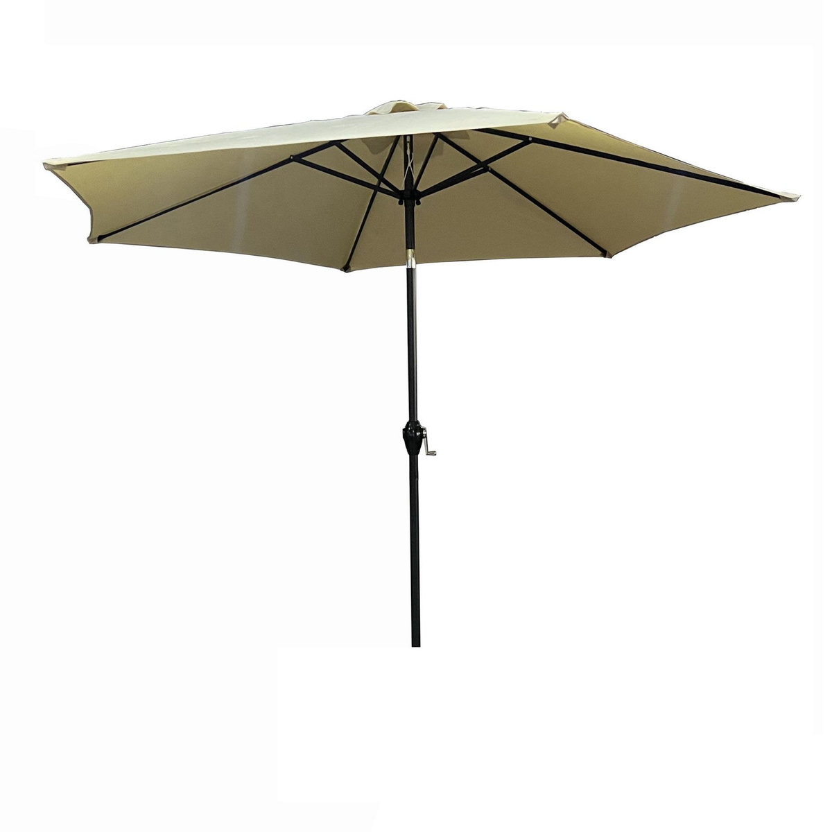 WERKAPRO Parasol Droit Ø2,7 m crème - WERKA PRO