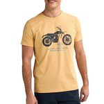 Petrol Industries T shirt  Homme Petrol Industries Ocean. Coloris disponibles : Jaune