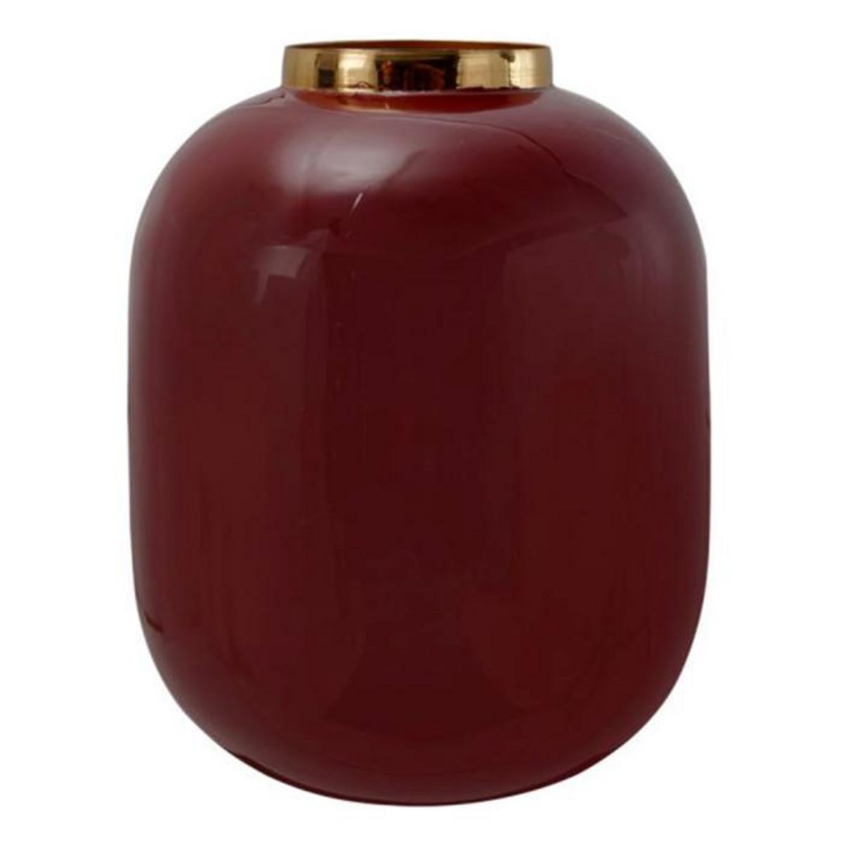 Paris Prix Vase Rond Déco  Nyvo  20cm Prune & Or