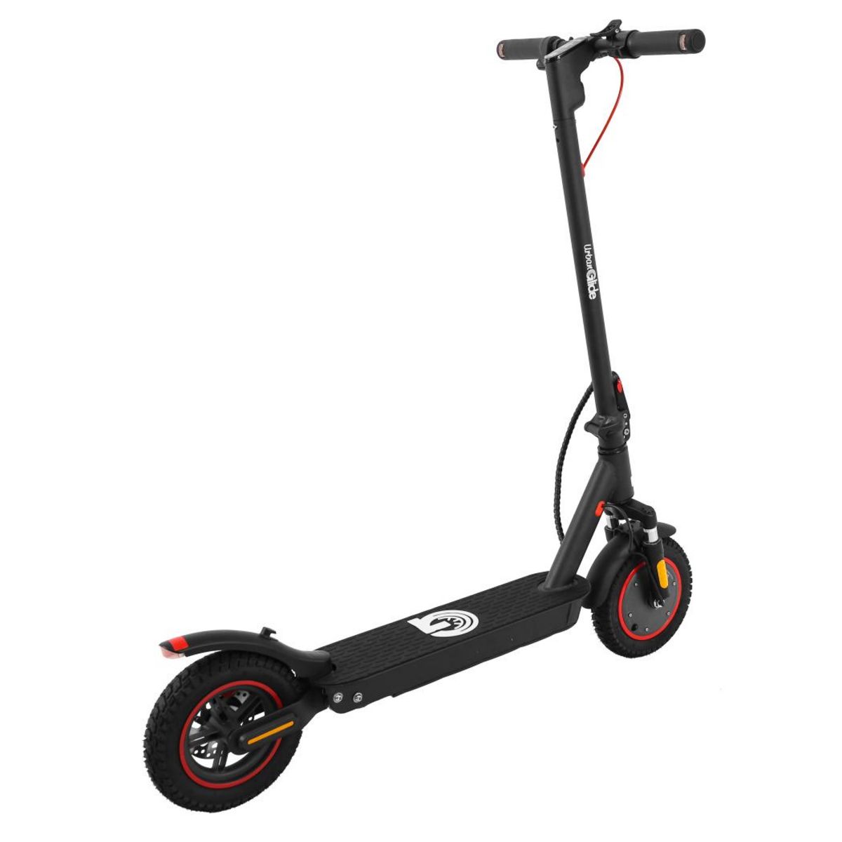 URBANGLIDE Trottinette Électrique UrbanGlide Ride 100 Max Plus – Design robuste, autonomie 30 km, frein à disque, suspension