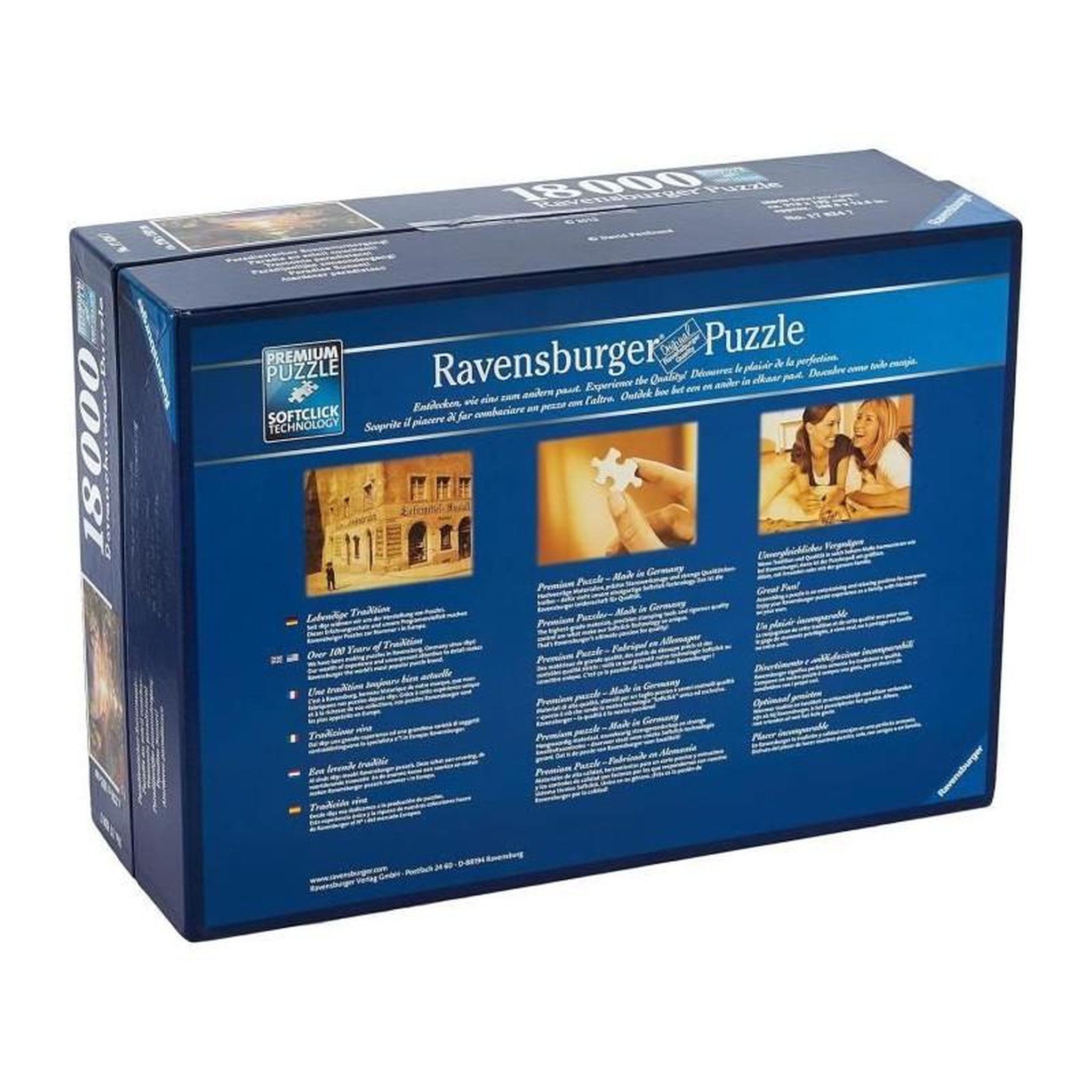 Voir la diapositive 3 : RAVENSBURGER Puzzle 18000 pieces - Paradis au soleil couchant - Ravensburger