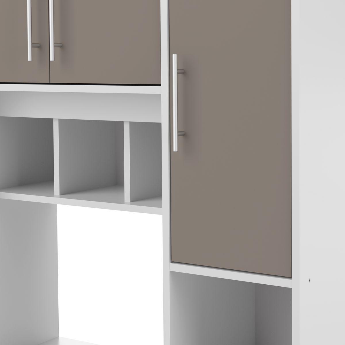 Buffet de cuisine 6 portes 1 tiroir 5 niches PRACTICA