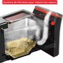 Voir la diapositive 4 : TEFAL Friteuse semi-professionnelle avec huile CLEAR DUO FR600810