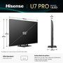 Voir la diapositive 5 : Hisense TV Mini Led 55U7Q PRO 2025 (139cm)
