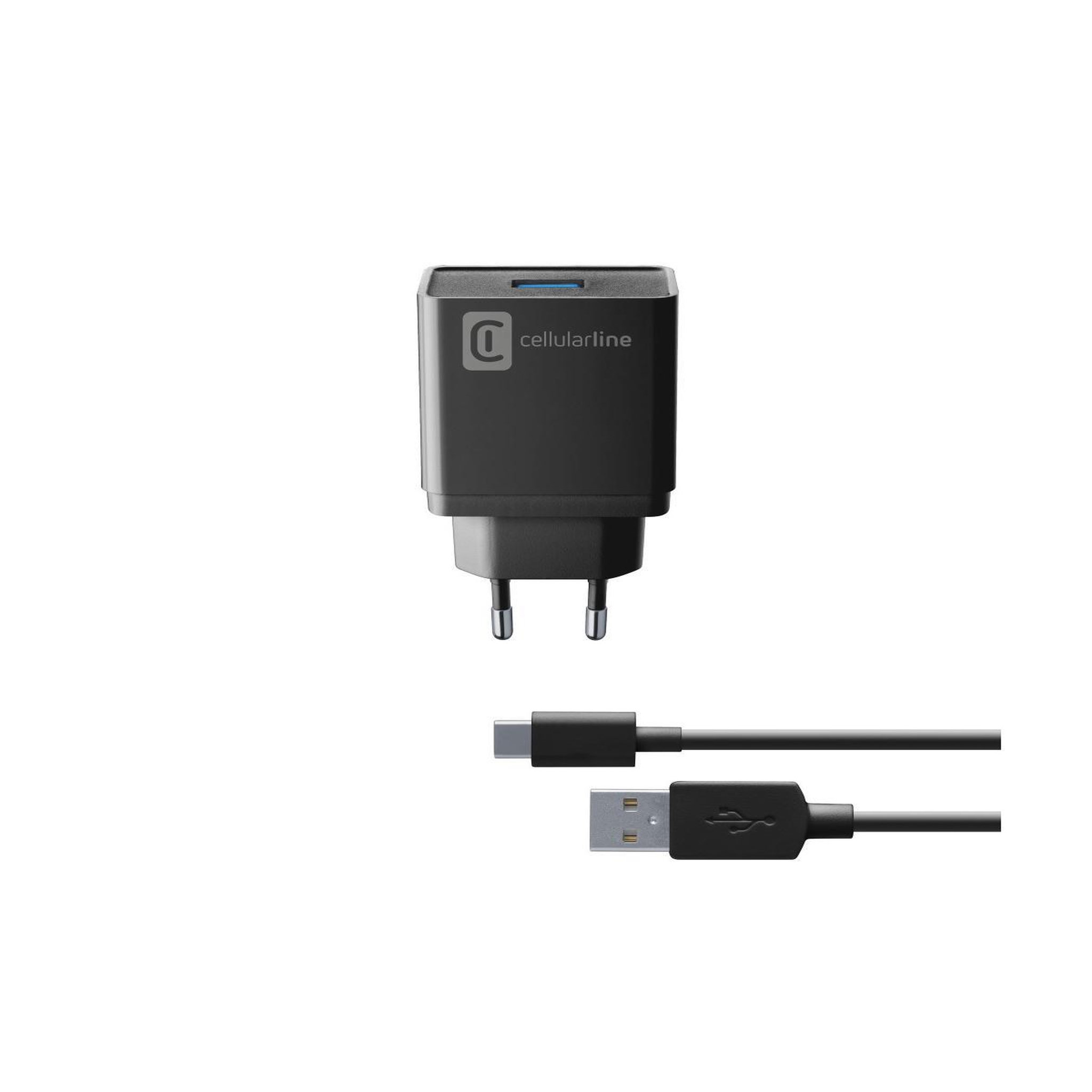 Voir la diapositive 2 : CELLULAR LINE Cellularline usb charger 10w - usb-c