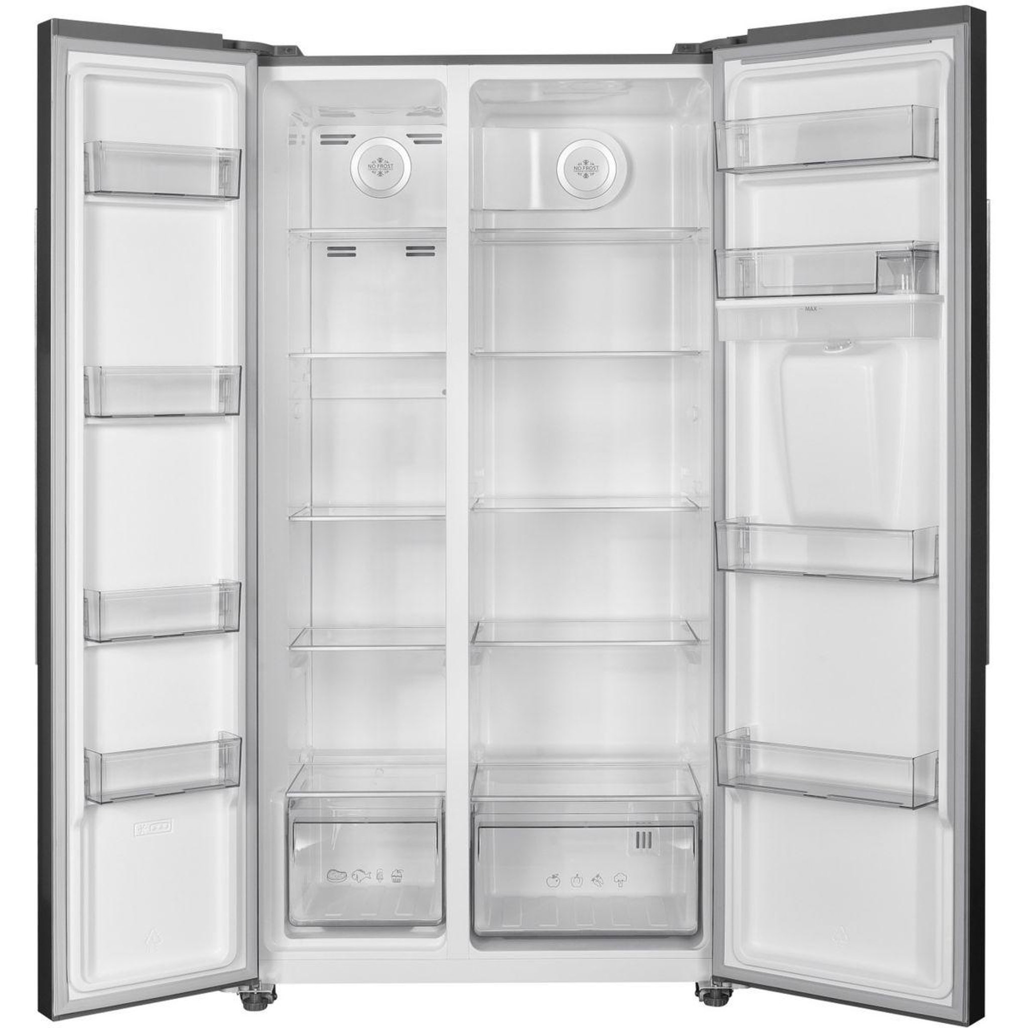 Voir la diapositive 3 : ESSENTIEL B Réfrigérateur Américain ERAVDE180-90hov5