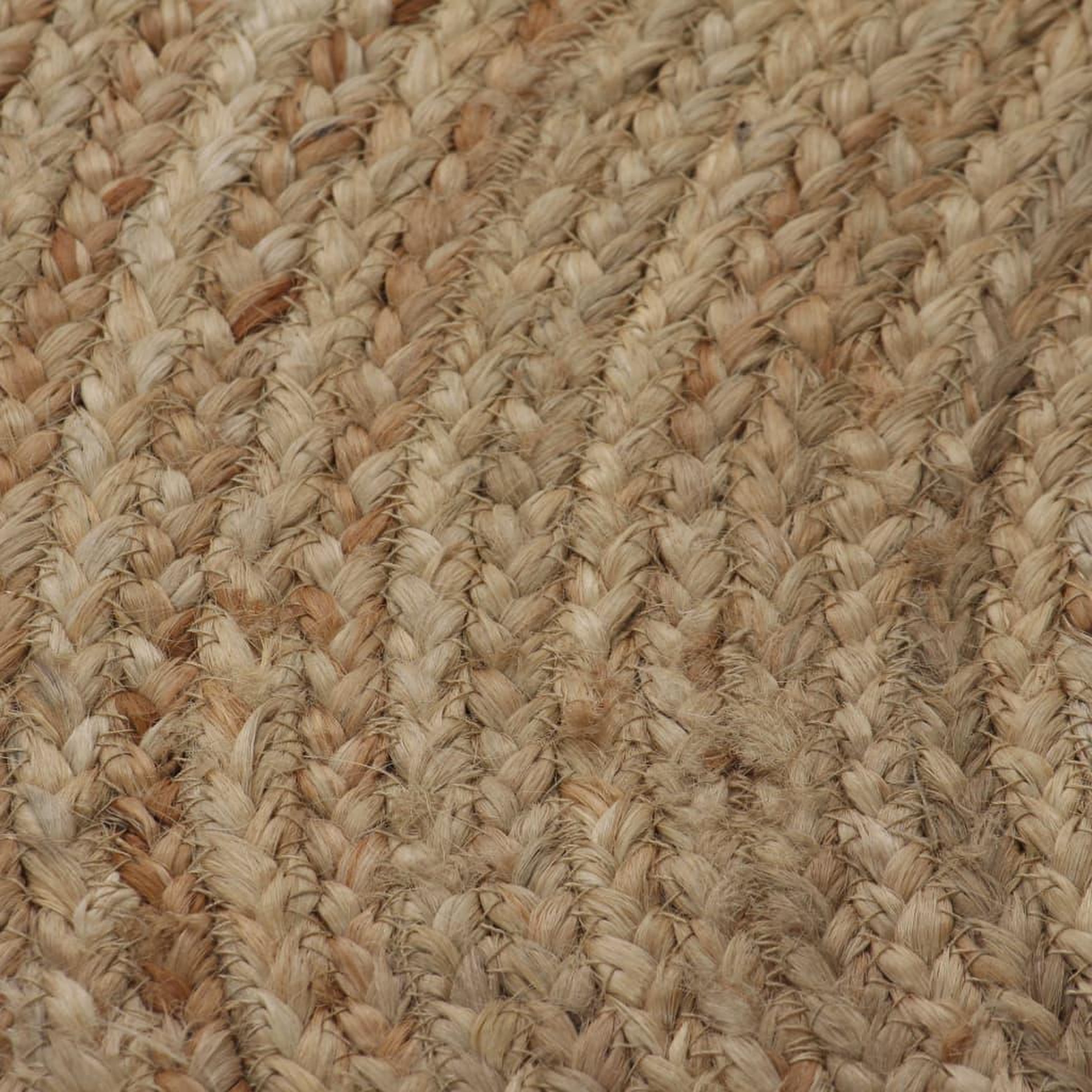 Voir la diapositive 4 : VIDAXL Tapis Jute tresse 90 cm rond