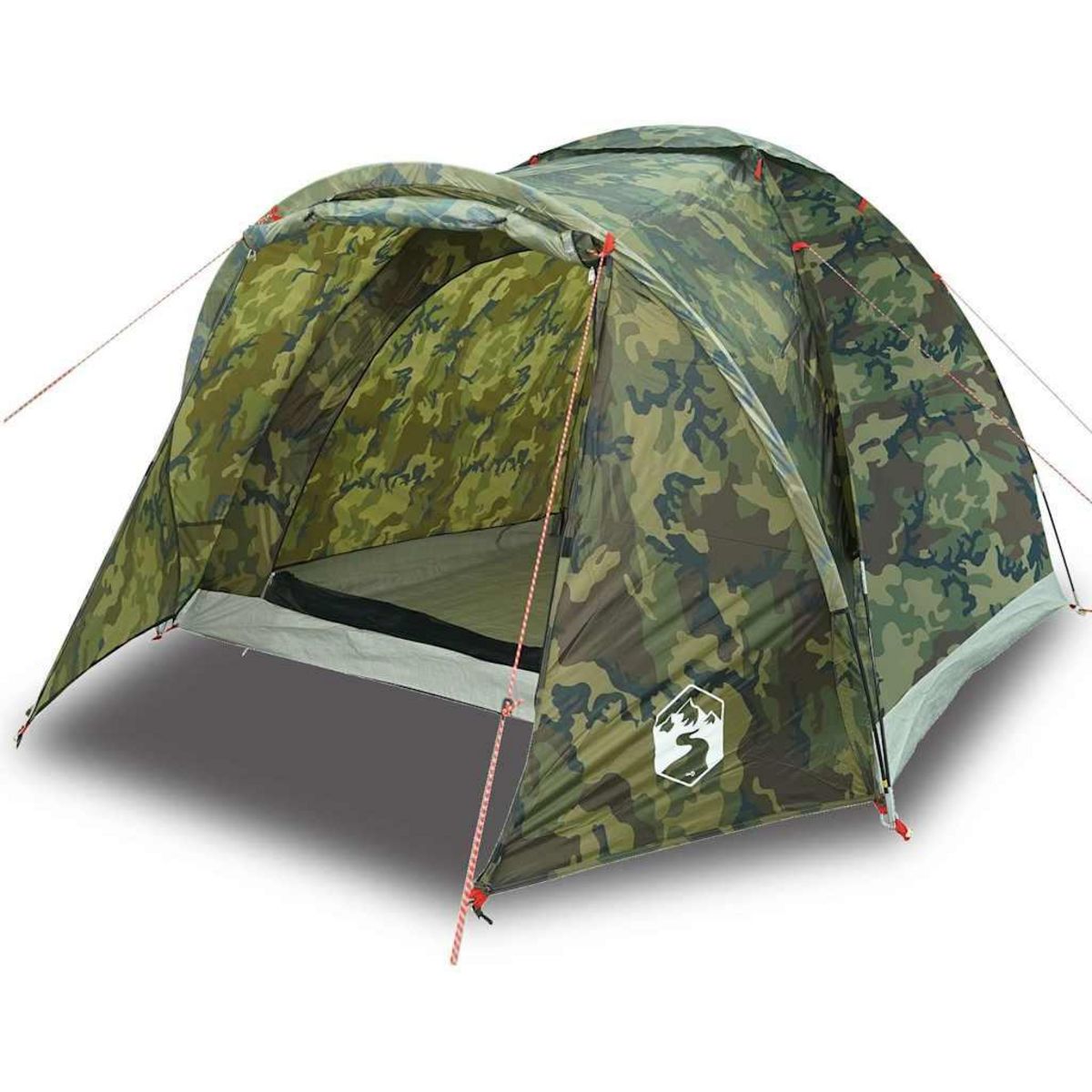 VIDAXL Tente de peche 2 personnes camouflage impermeable