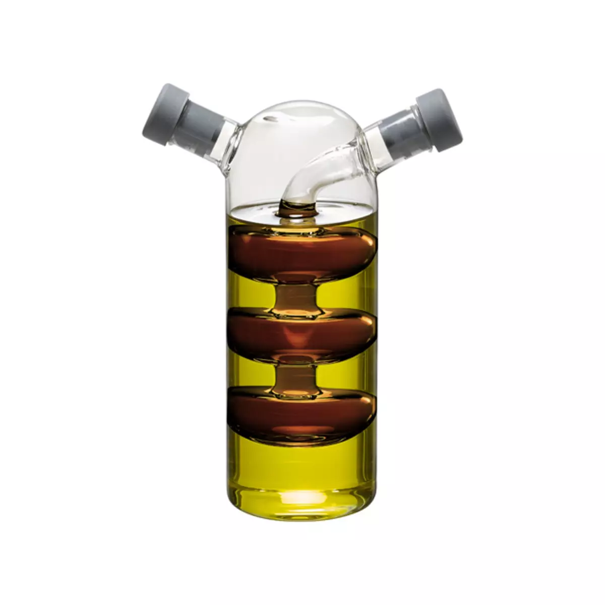 Bouteille huile/vinaigre en verre