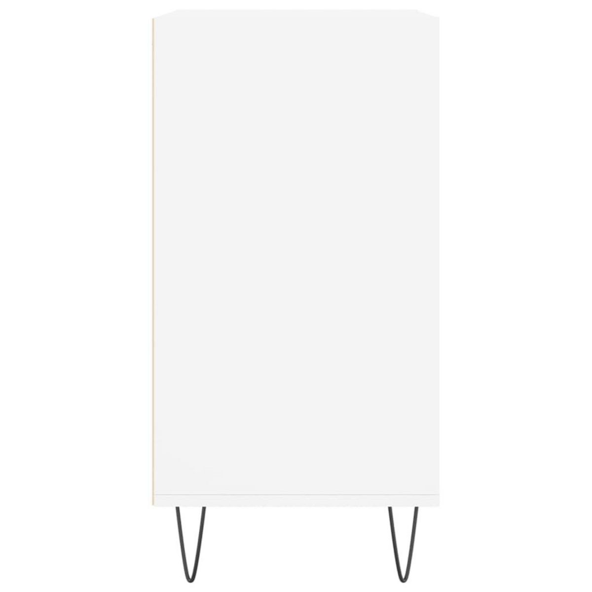 VIDAXL Buffet blanc 57x35x70 cm bois d'ingenierie