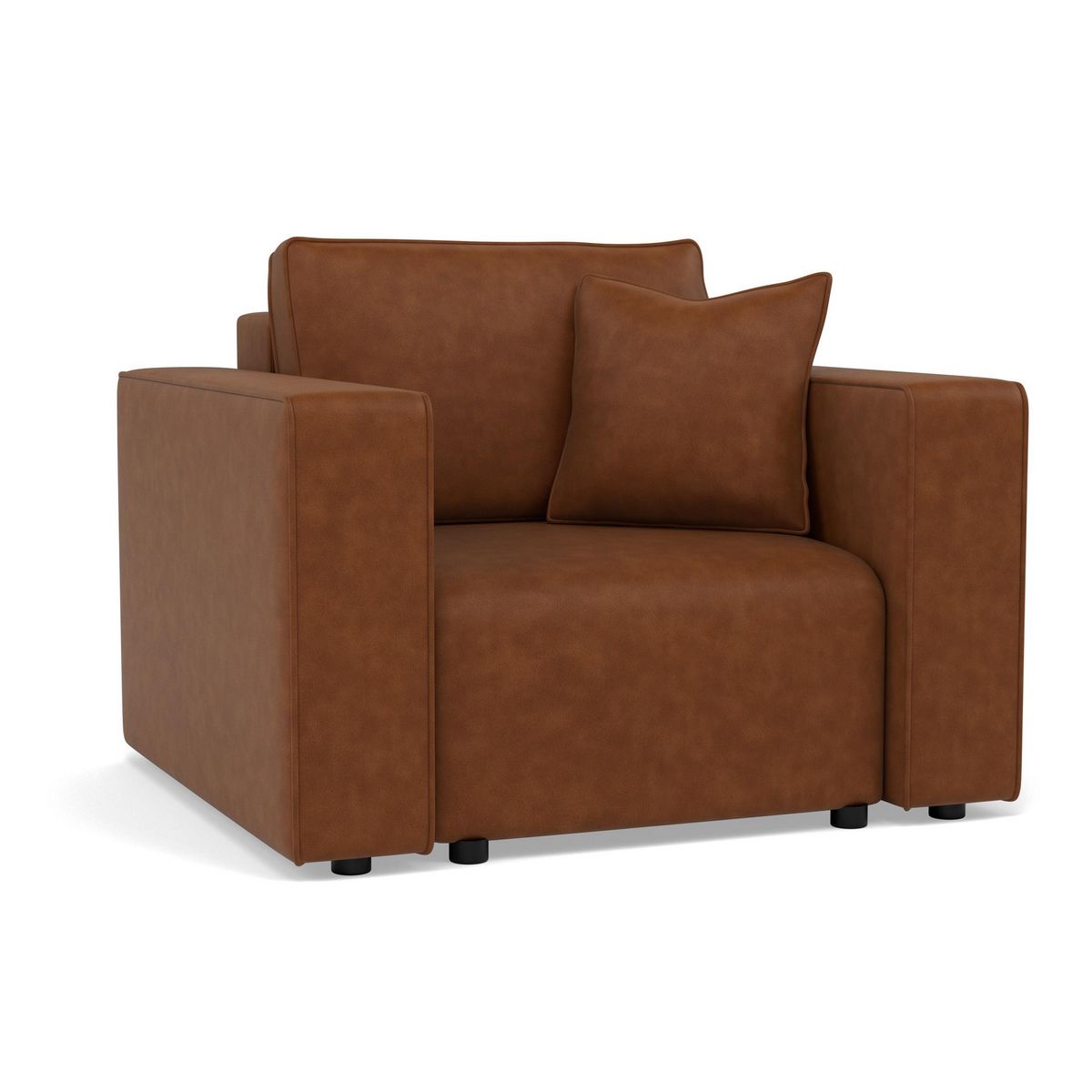 BEST MOBILIER Topaze - fauteuil en simili