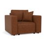 Voir la diapositive 2 : BEST MOBILIER Topaze - fauteuil en simili