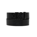 CALVIN KLEIN JEANS Ceinture  Homme Calvin Klein Jeans Ck Buckle Tumbled 35. Coloris disponibles : Noir