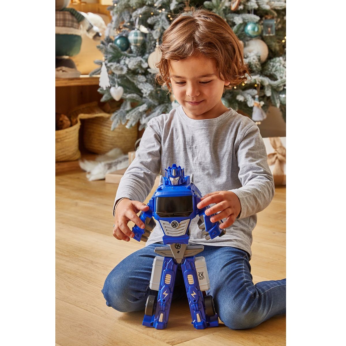 One Two Fun Camion de police transformable 3 en 1