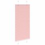 Voir la diapositive 3 : VIDAXL Store plisse rose 60x100 cm largeur du tissu 59,4 cm polyester