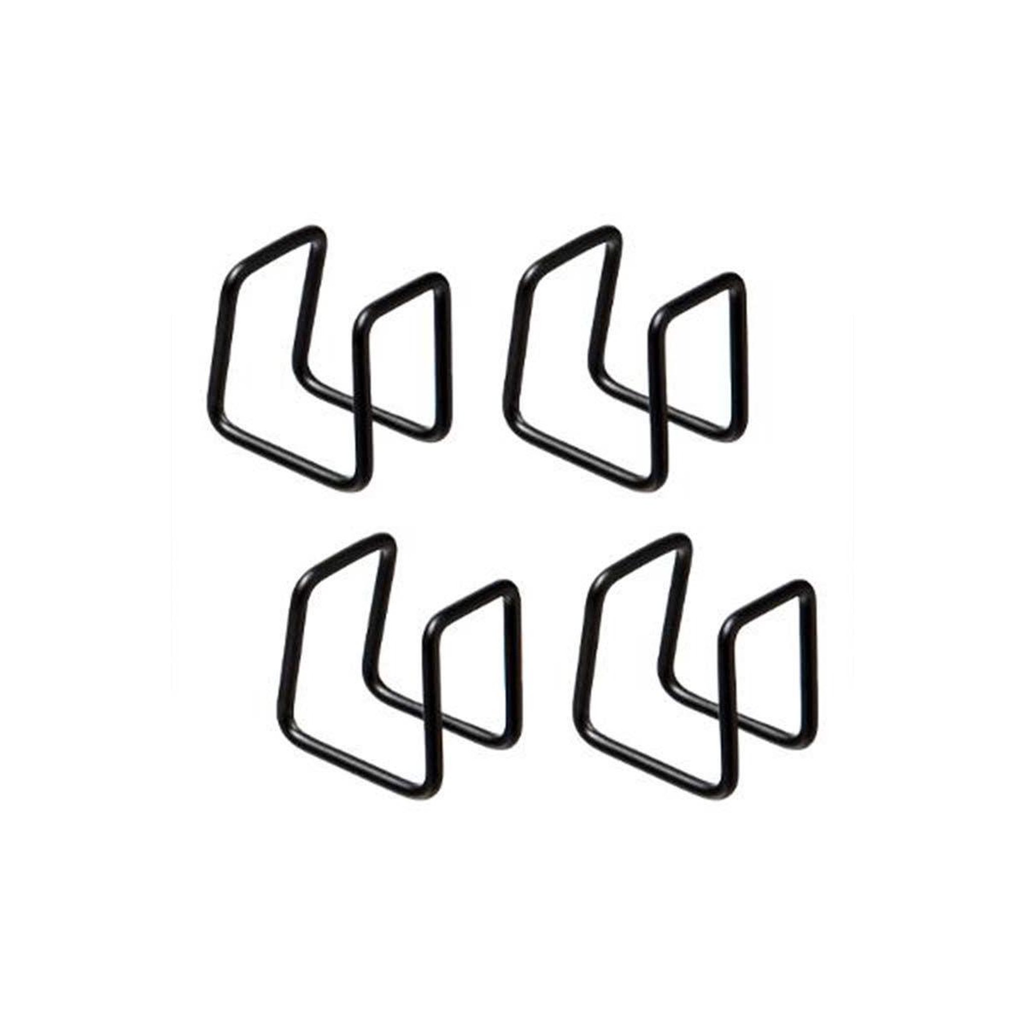 FIVE Lot de 4 Clips de Fixation  Mix n'Modul  3cm Noir