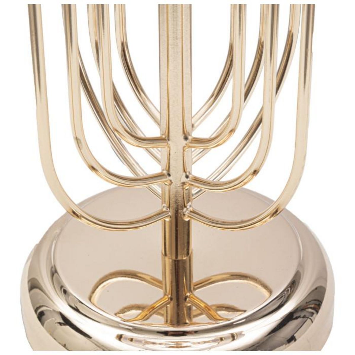 Paris Prix Lampe à Poser Design en Métal  Krista  55cm Rose & Or