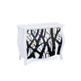Voir la diapositive 1 : Paris Prix Commode 3 Tiroirs en Bois  Mozart  95cm Blanc