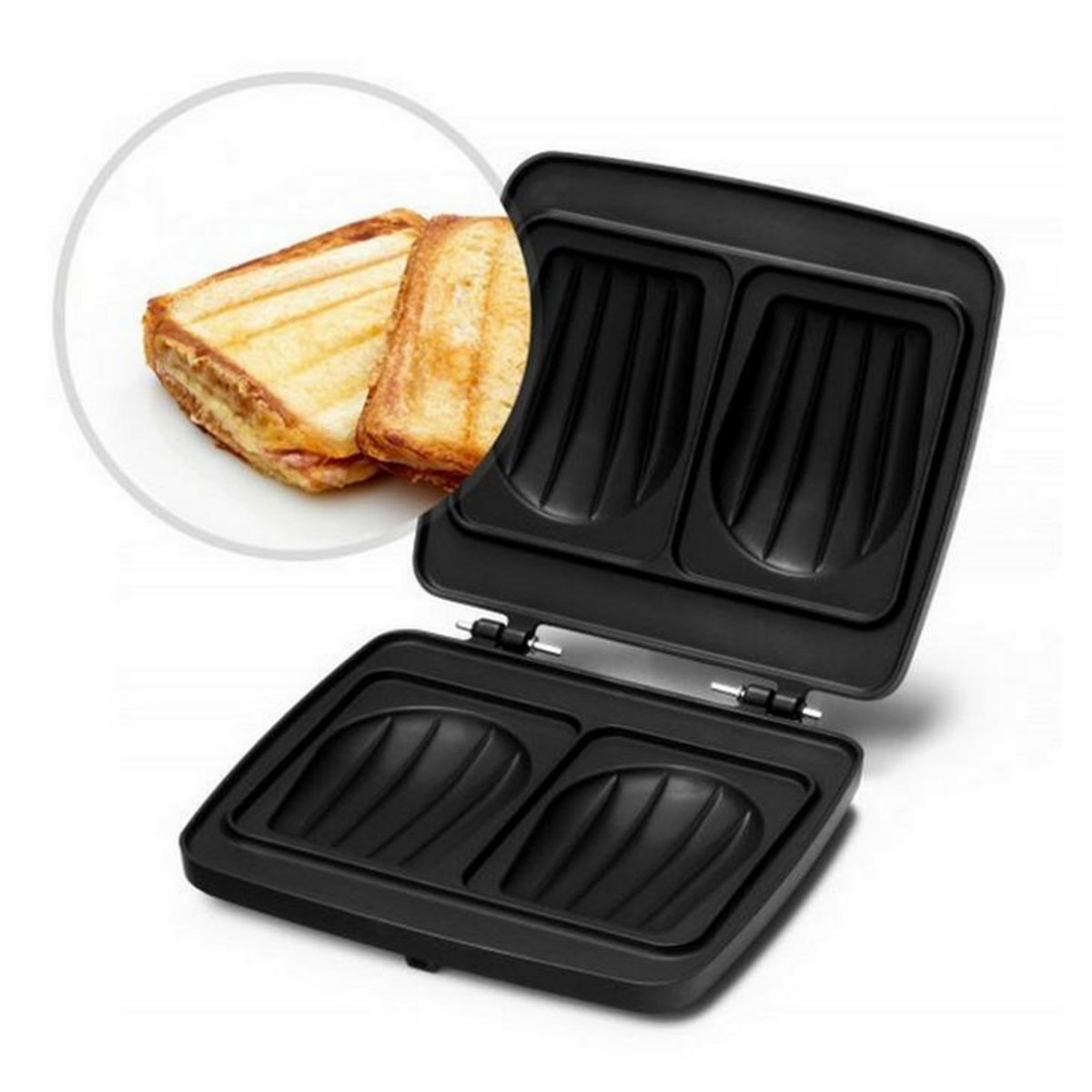 FRIFRI Jeu de plaques croque-monsieur - m005