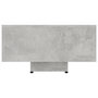Voir la diapositive 4 : VIDAXL Table basse Gris beton 85x55x31 cm Bois d'ingenierie