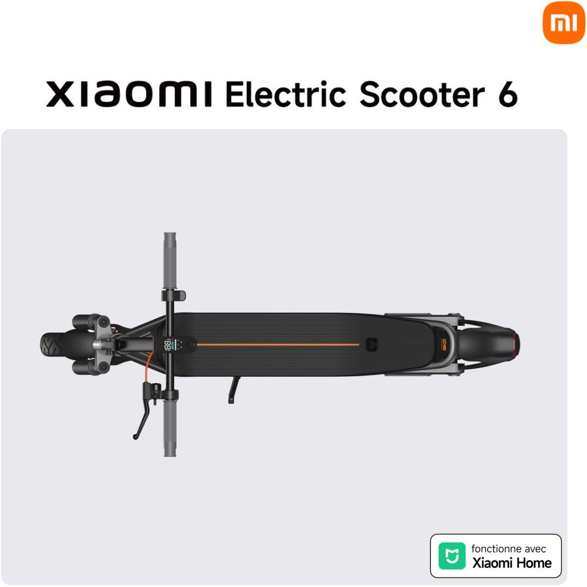 Voir la diapositive 4 : XIAOMI Trottinette électrique electric scooter 6 noir