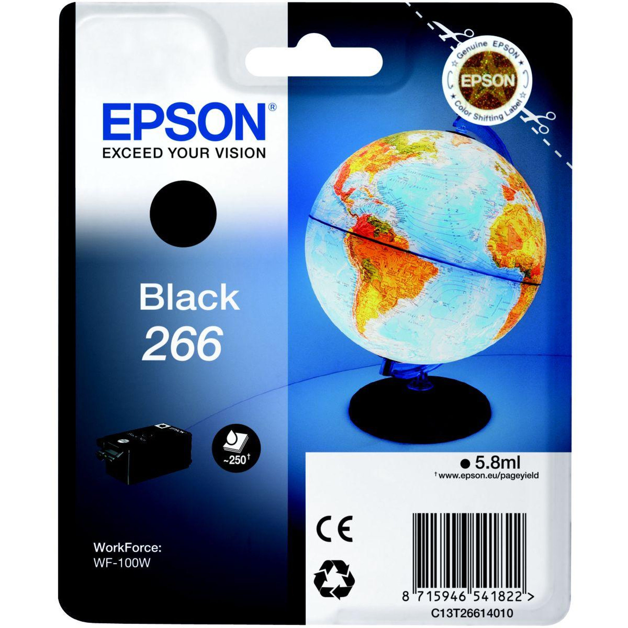 Epson Cartouche d'encre originale 26 noire photo série ours polaire - c13t26014010