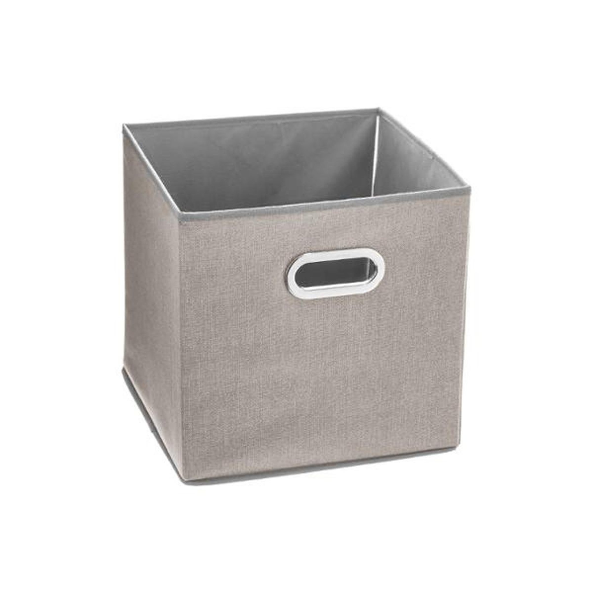 FIVE Boîte de rangement carrée pliable  mix n'modul  31x31cm beige chiné