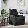 Voir la diapositive 1 : VIDAXL Fauteuil inclinable Noir Similicuir